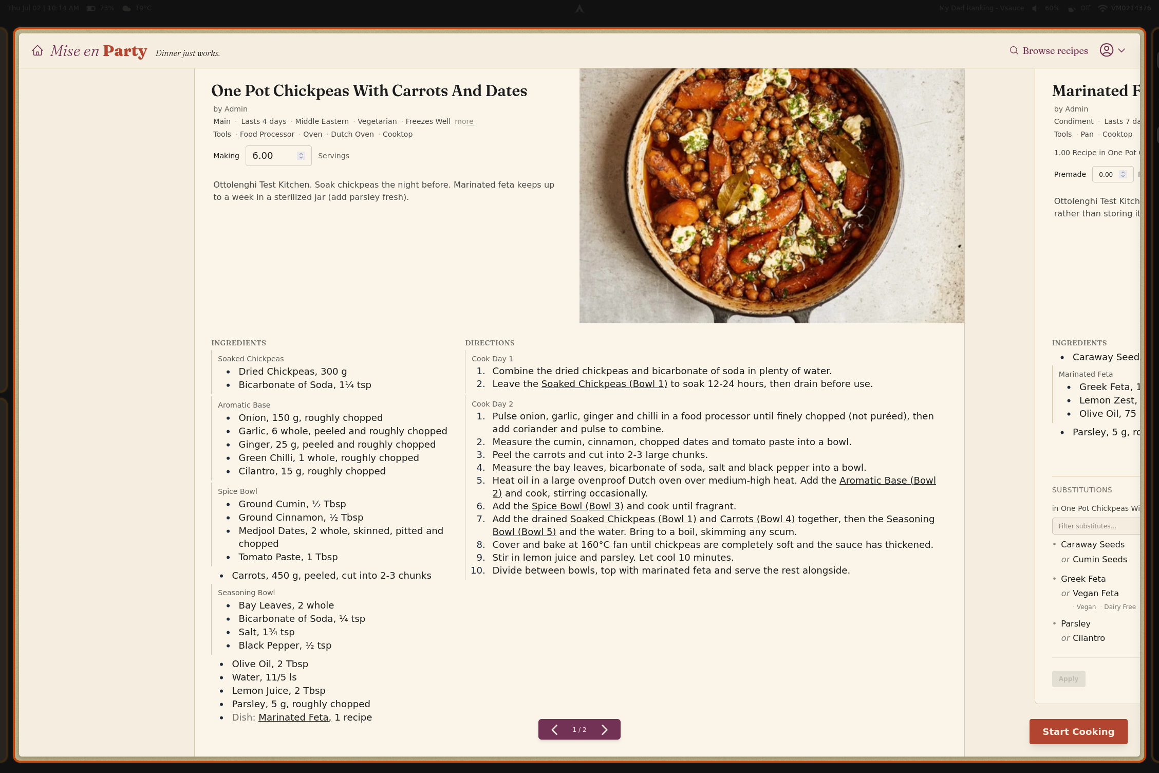 Everything in place. — app preview